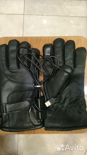 Перчатки с подогревом новые, сенсорные