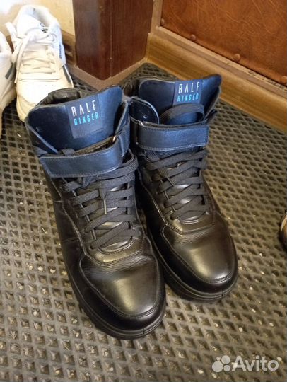 Ботинки зимние Ralf Ringer кожаные