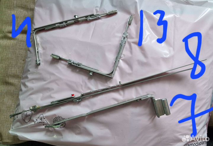 Фурнитура для пластиковых окон Rota