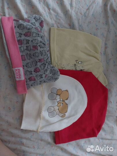 Шапки 4 шт. Для девочки