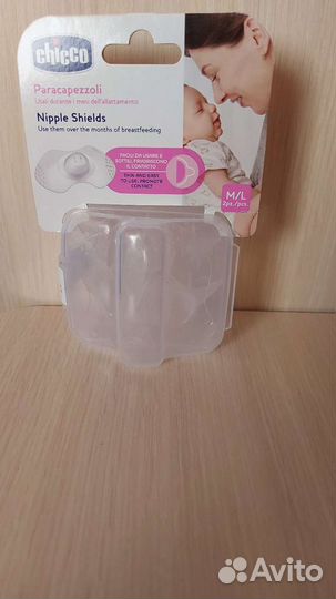 Новые накладки на грудь chicco m/l