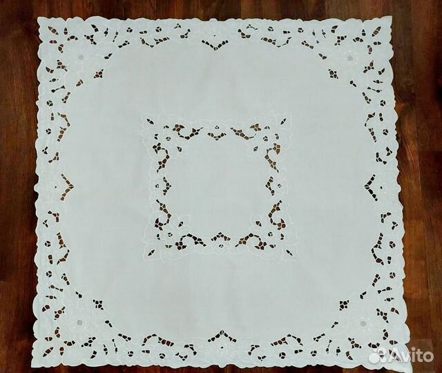 Скатерть ришелье Германия винтаж