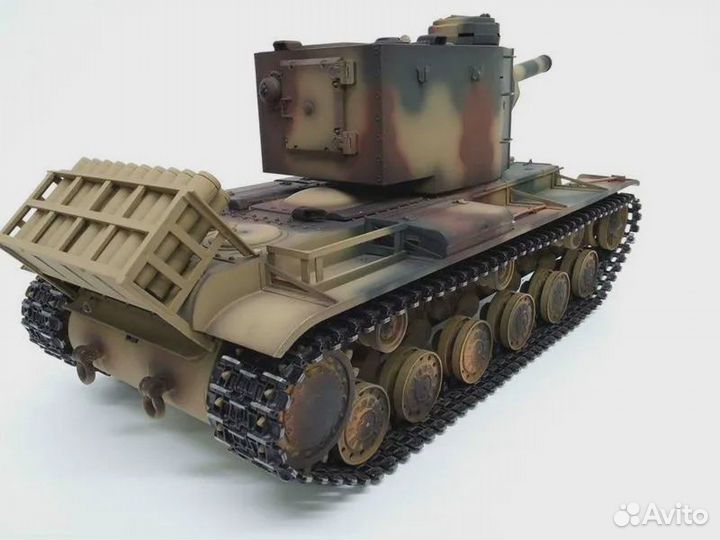 Радиоуправляемый танк Torro KV-2 1/16 зеленый, вв