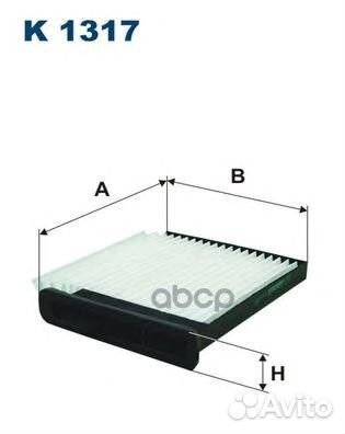 Фильтр салона K 1317 K1317 Filtron