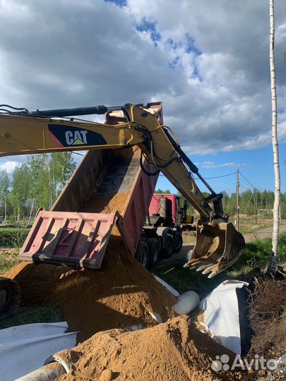 Вывоз грунта на самосвалах