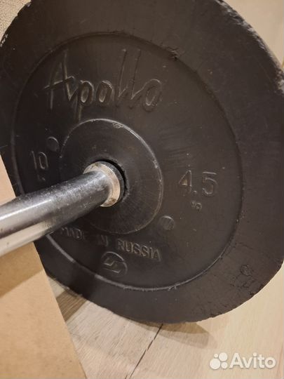 Штанга гриф блины