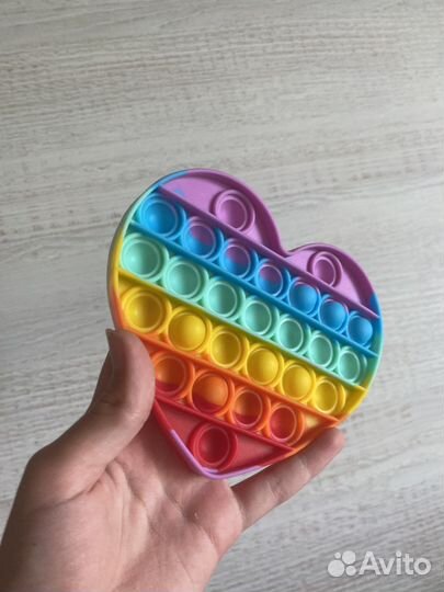 Поп ит форме сердца