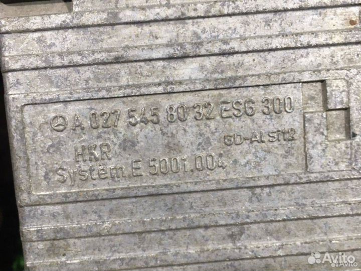 Блок вентилятора мерседес w210 esg 300