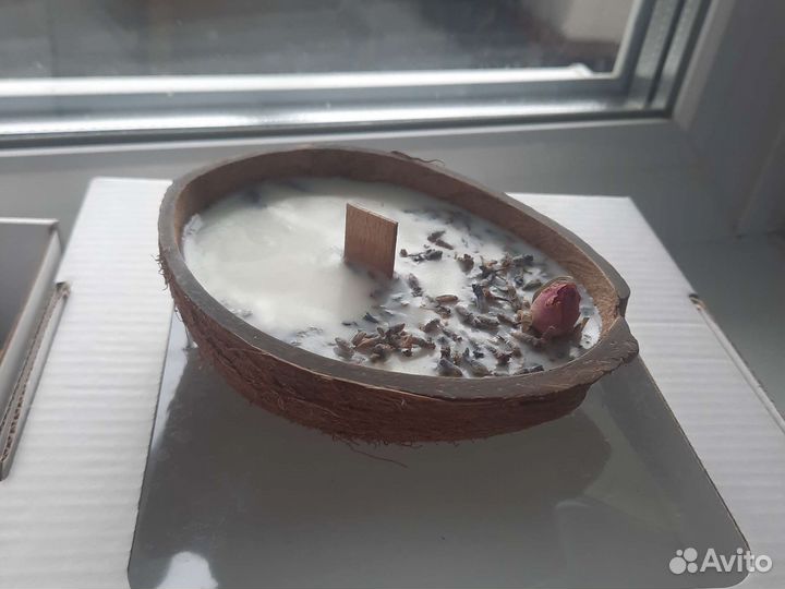 Соевые свечи ручной работы