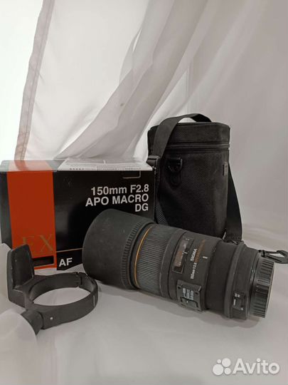 Объектив Sigma 150mm F2.8 macro для Canon