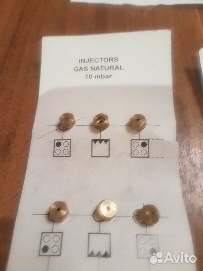 Форсунки для газовой плиты