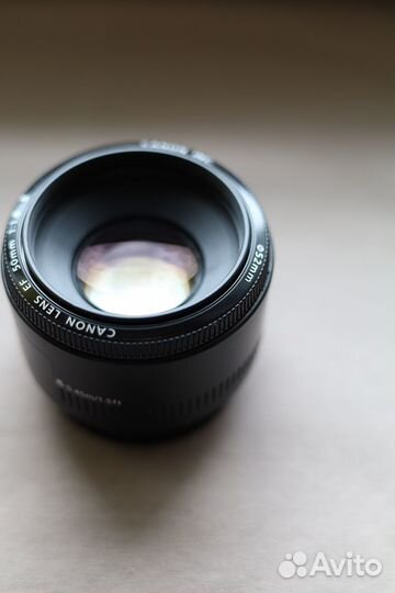 Объектив canon ef 50mm f 1.8 ii