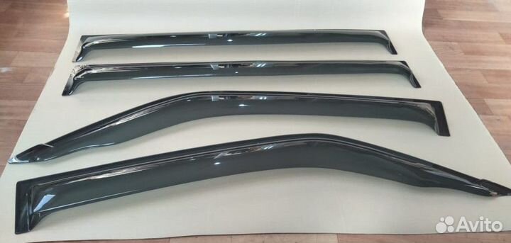 Дефлектора окон Mitsubishi Pajero III 5d 1999-2006