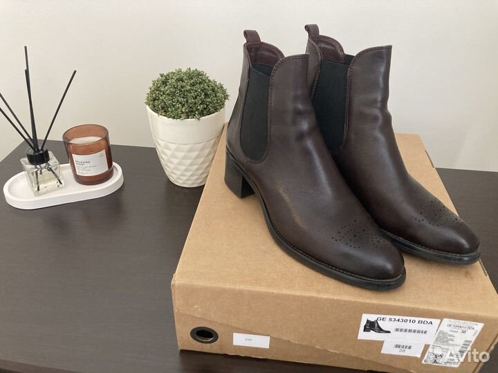 TJ collection челси италия 38 натуральная кожа