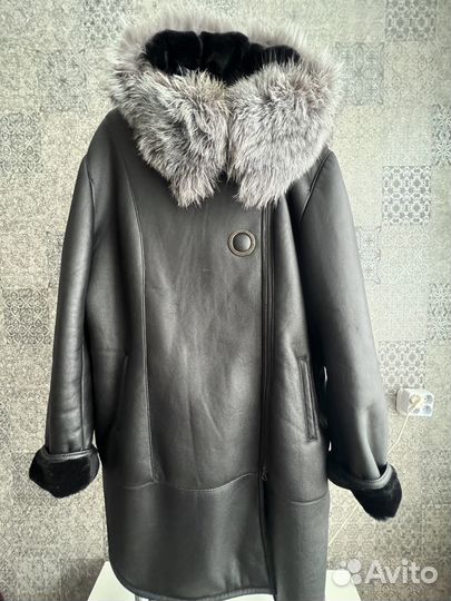 Дубленка натуральная женская 54.56