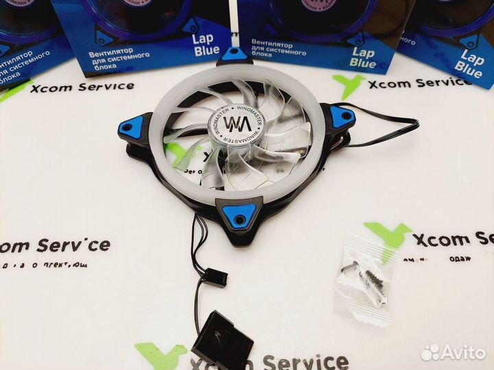 Вентилятор 120 mm Windmaster Lap Blue