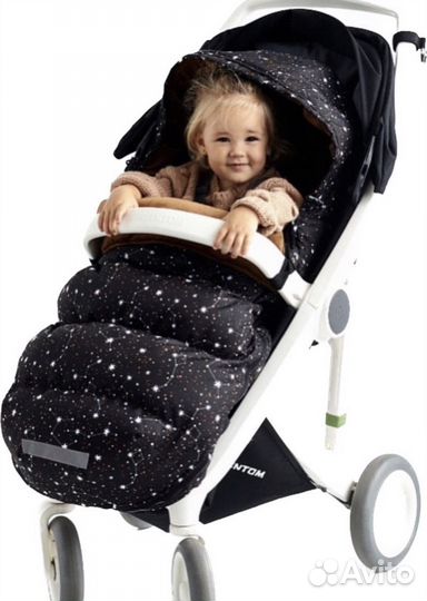 Конверт футмуфт зимний муфта рукавицы