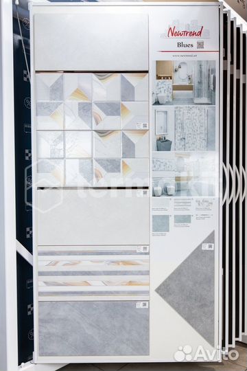 Керамическая плитка New Trend Blues WT36BLU55 Color настенная 30х60