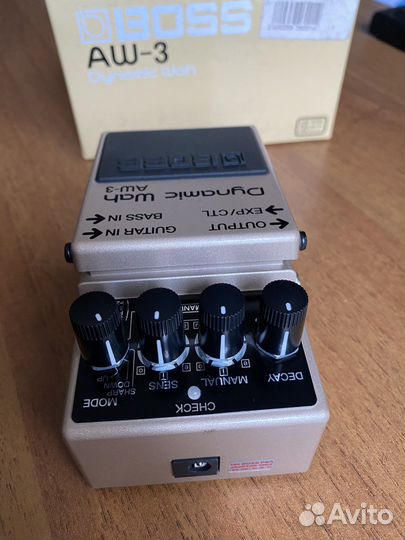 Boss Dinamic Wah Pedal AW-3 Гитарная педаль