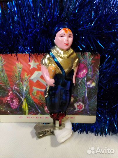 Елочные игрушки СССР