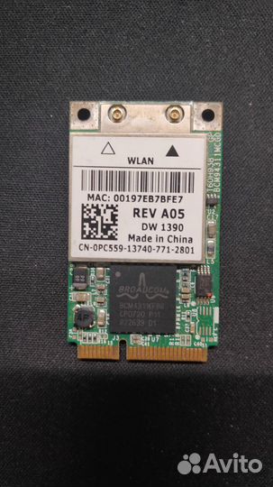 Модуль Wi-Fi mini-PCI-E BroadCom BCM94311MCG