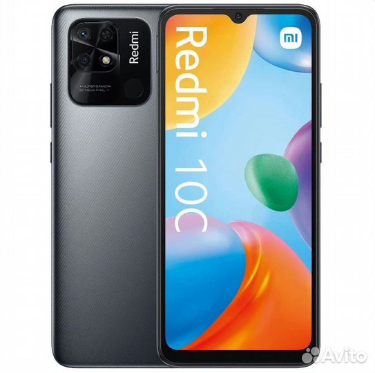 Xiaomi Redmi 10C, 4/128 ГБ