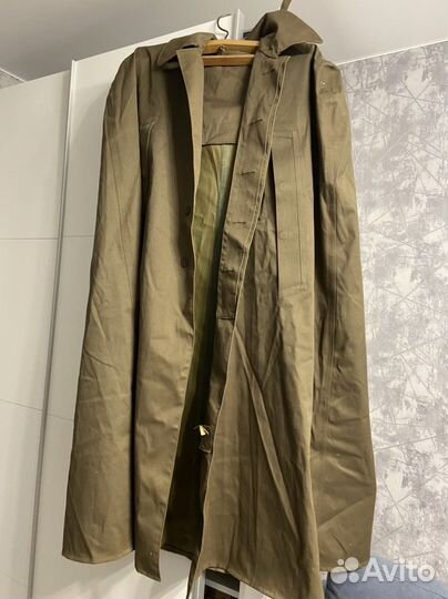 Плащ брезентовый (офицерская накидка) воемен СССР