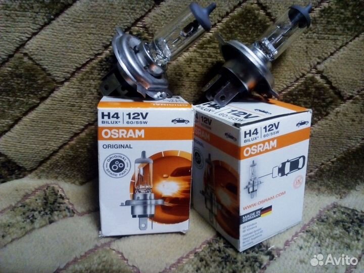 Лампа галогенная H4 Osram Original