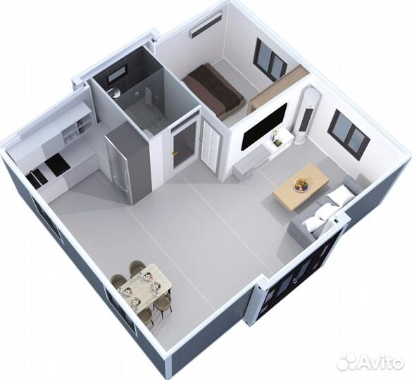 Дом для круглогодичного проживания