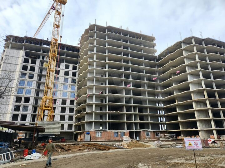 2-к. квартира, 66 м², 7/13 эт.