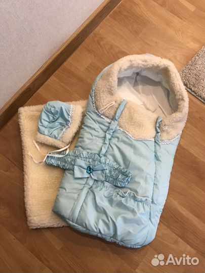 Конверт на выписку зимний