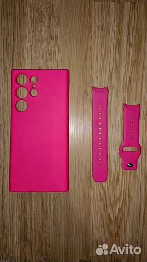 Чехол и ремешки на Samsung S23Ultra и Watch4