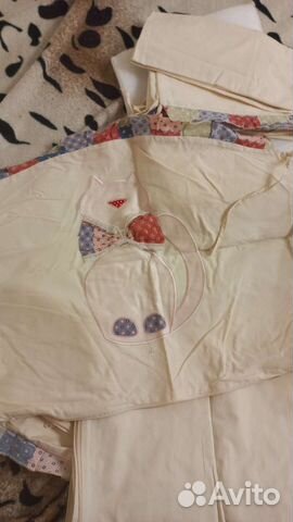 Комплект постельного белья с одеялом и бортиками