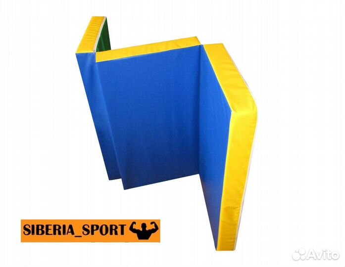 Мат гимнастический 1х1,5м складной