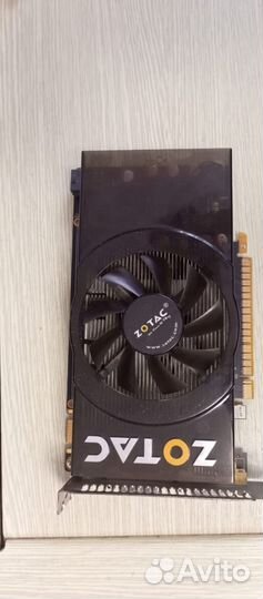 Видеокарта Zotac GTX550ti 1gb
