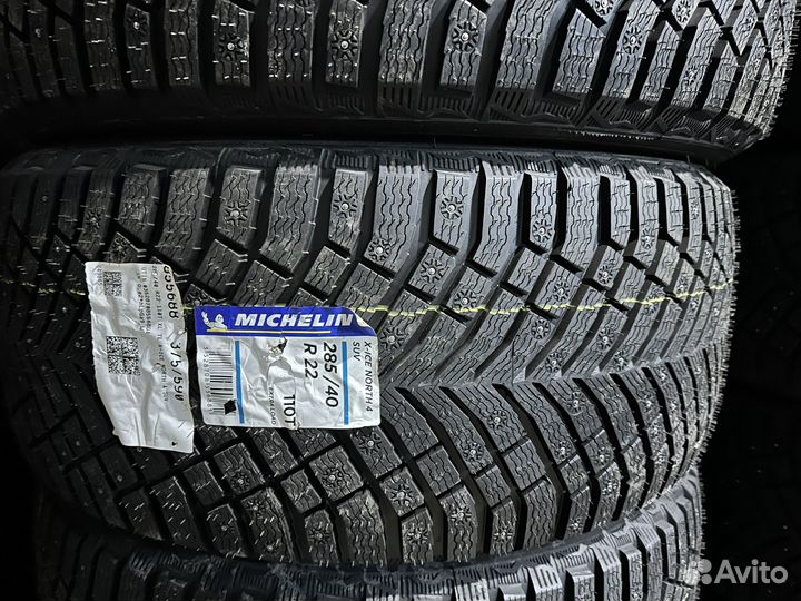 Michelin X-Ice North 4 SUV 265/40 R22 и 285/40 R22 110T