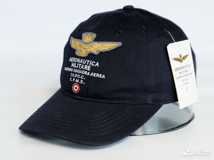 Бейсболка синяя 