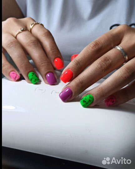 Маникюр с покрытием гель-лаком