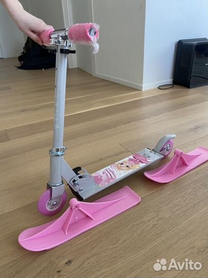 Самокат и снегокат