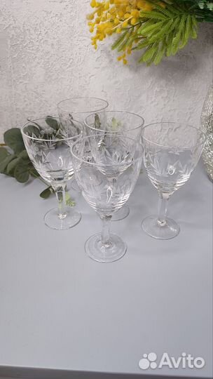 Фужеры хрустальные СССР
