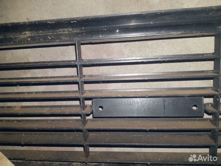 Решетка азлк 412 пластик