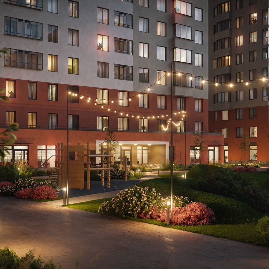 2-к. квартира, 45,6 м², 5/12 эт.