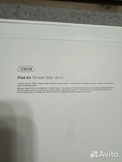 iPad air 13 2024 128gb wifi