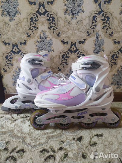 Ролики раздвижные 36-40р,в хорошем состоянии