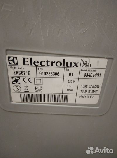 Пылесос electrolux