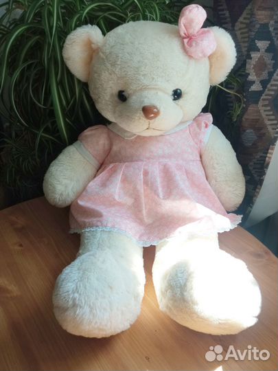 Большой плюшевый медведь 80 см