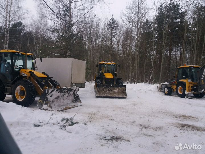 Услуги Экскаватора погрузчика jcb