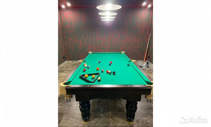 Бильярдный стол Барон II Пул 9ф пул сланец 25 мм +