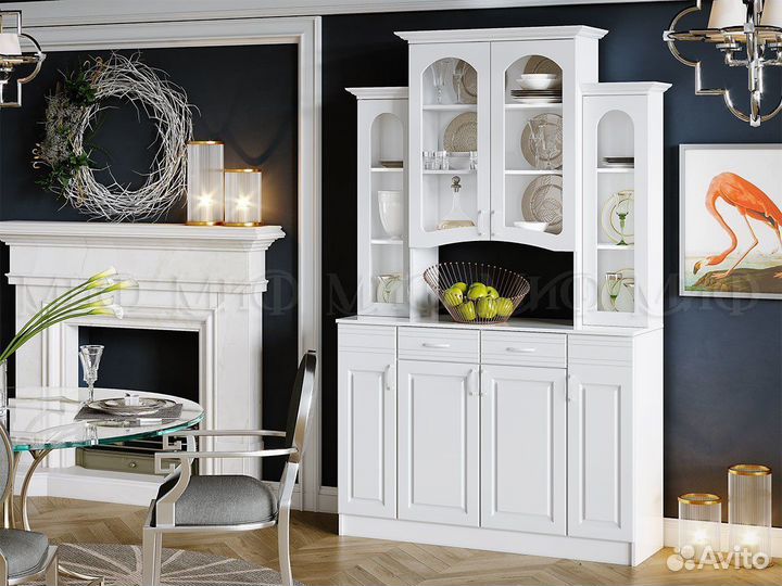 Буфет Констанция 4х створчатый