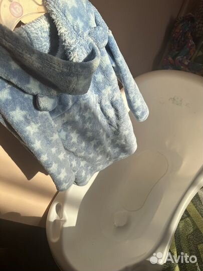 Ванночка для купания и халатик